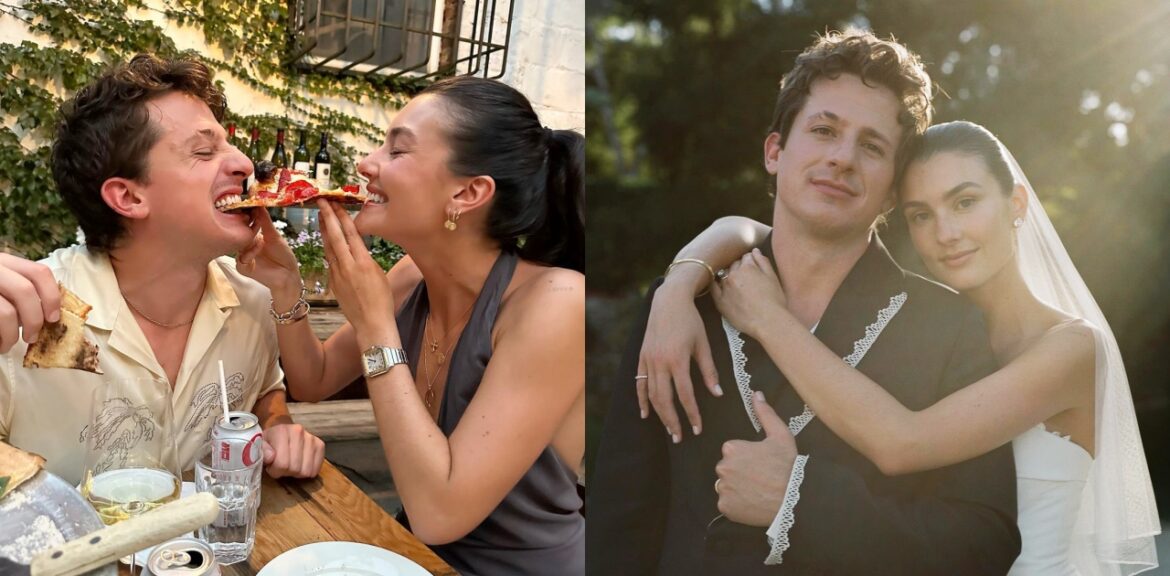 charlie puth Charlie Puth 與 Brooke Sansone 宣布結婚。(圖/Instagram@charlieputh)