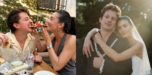Charlie Puth 與 Brooke Sansone 宣布結婚。（圖／Instagram@charlieputh）