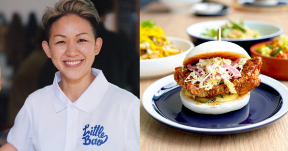 【全球百位女廚】亞洲廚界天后 May Chow 瞞著家人學習廚藝、顛覆想像以「中式漢堡」站上國際舞台（圖：IG@chefmaychow、FB@Little Bao）