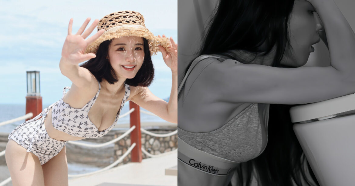 花花在臉書上分享自己與厭食症抗爭的故事與照片（圖/花花 臉書）