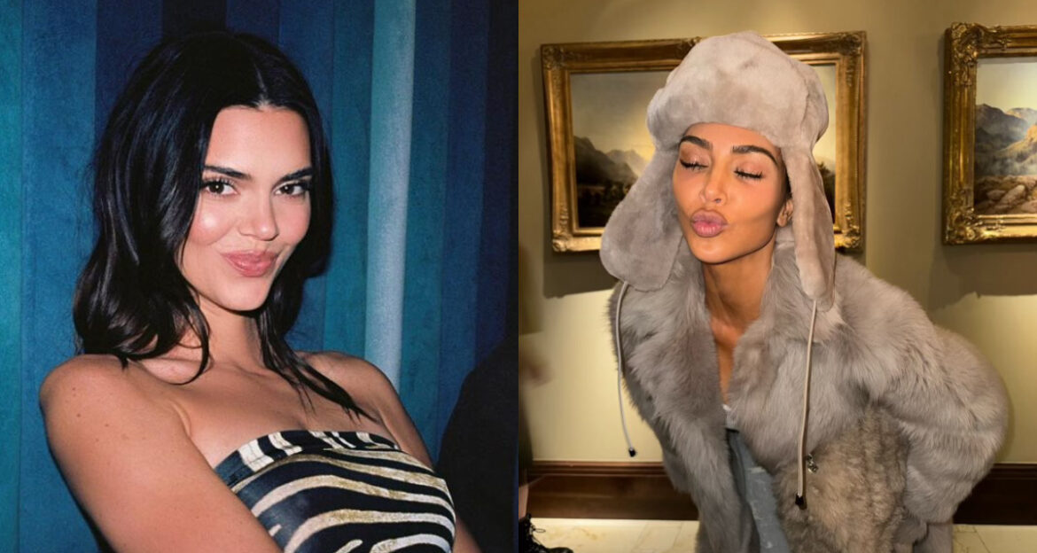 對外一直宣稱沒有整形的金卡戴珊家族，誇張的蘋果肌，總是讓人不免懷疑。（圖／kendalljenner、kimkardashian IG）