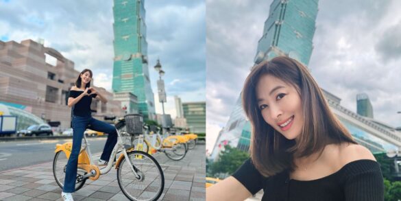 台北 101 董事長賈永婕在社群上發文表「多元融合」。（圖：IG@janet_chia_）