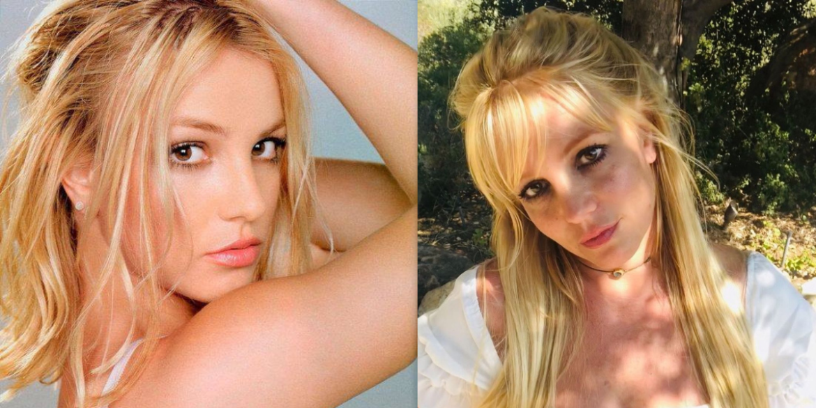 小甜甜布蘭妮日前發出「和自己結婚」的貼文。（圖：IG＠britneyspears）