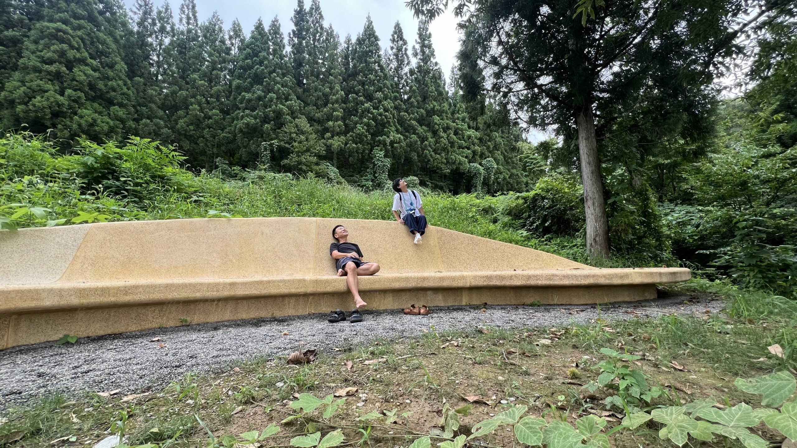 左起為黃聲遠、田熊隆樹（圖：田中央聯合建築師事務所）