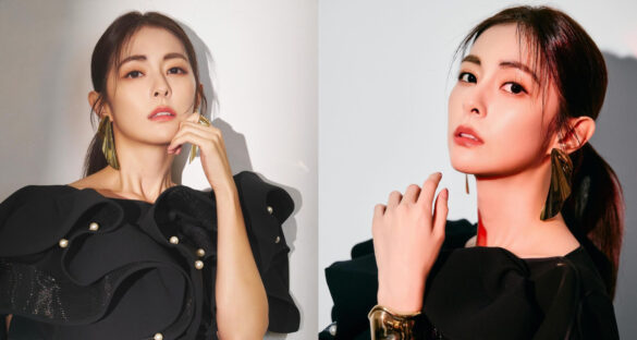 任容萱近期應該說是塑身有成，成功在金鐘紅毯驚艷全場。（圖／lorenejen IG）