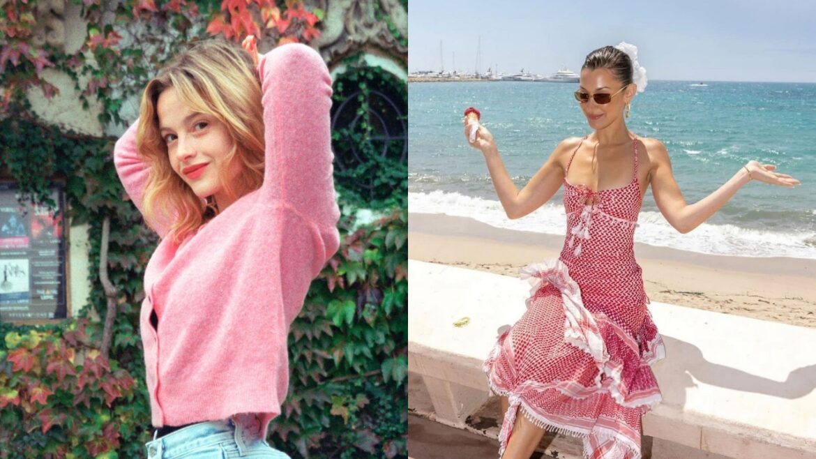 學會「厚臉皮」生活哲學。（圖／Instagram@camilleyolaine、@bellahadid）