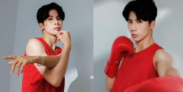 林郁婷參加母校校慶，激勵學弟妹勇敢追夢。（圖：IG@boxing_ting）