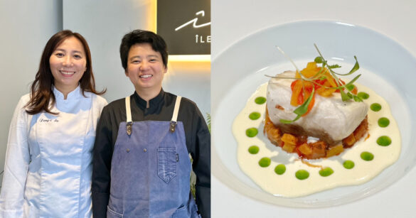 全球百位女廚｜專訪「 ÎLE 島嶼法式海鮮」雙女廚林曉彤和蘇芳儀，成為生態廚師助永續、把友善食材端上桌（圖：Alice.P 拍攝）