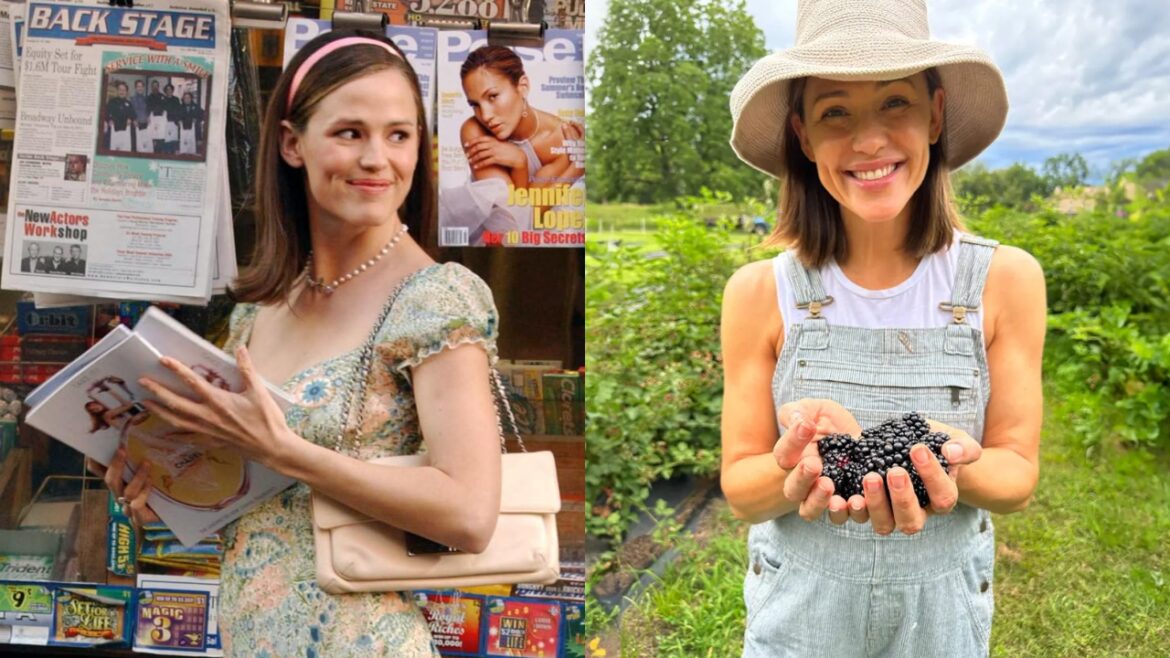 Jennifer Garner 的農場生活太可愛。（圖／IMDb，Once Upon A Farm）