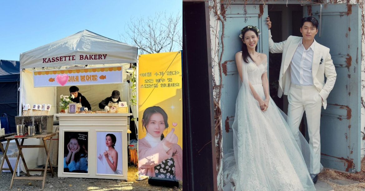 玄彬親自為正在拍攝新電影《無可奈何》的孫藝真準備了一輛專屬應援餐車（圖/ 孫藝真 IG）