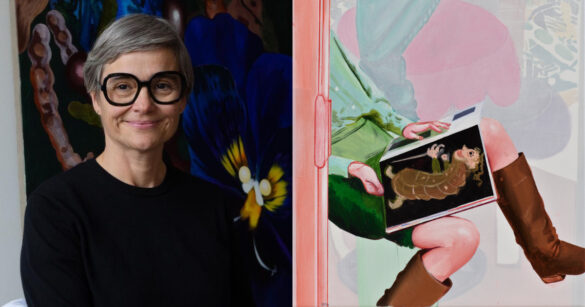 專訪｜德國藝術家 Susanne Kühn 在如夢似幻的超現實創作中，輕柔勾勒性別平權、永續價值（圖：IG@ __susanne_kuhn__ 、Bluerider ART）