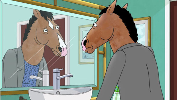 《馬男波傑克》是 Netflix 原創動畫。（圖／Netflix ＠《馬男波傑克》）