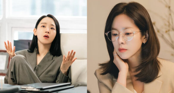 太依賴眼藥水，對眼睛也是一種傷害。（圖／《致我的解離》、《我的完美祕書》劇照）