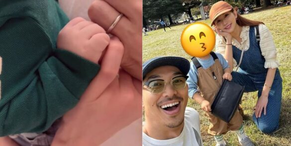 林志玲罕見曬兒近照，高齡產子終圓夢，經十幾次嘗試：「我從來沒有放棄過。」（圖：IG@chiling.lin）