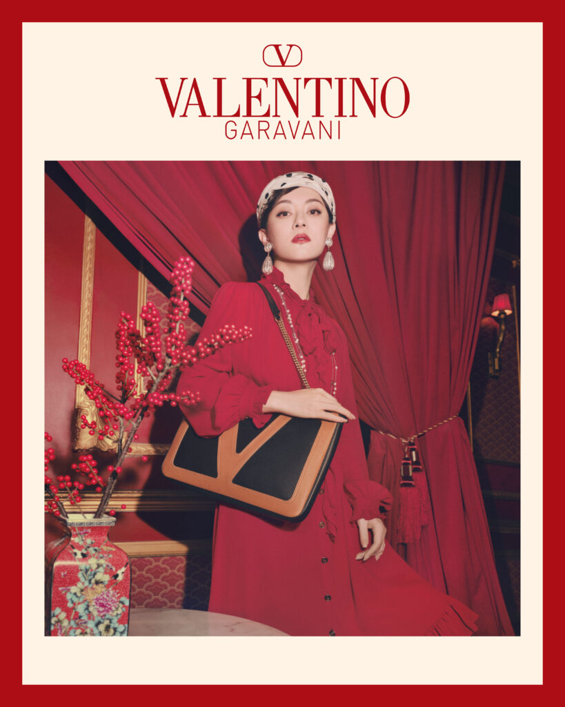 孫儷成為Valentino 2025的最新廣告代言人。（圖／Valentino）