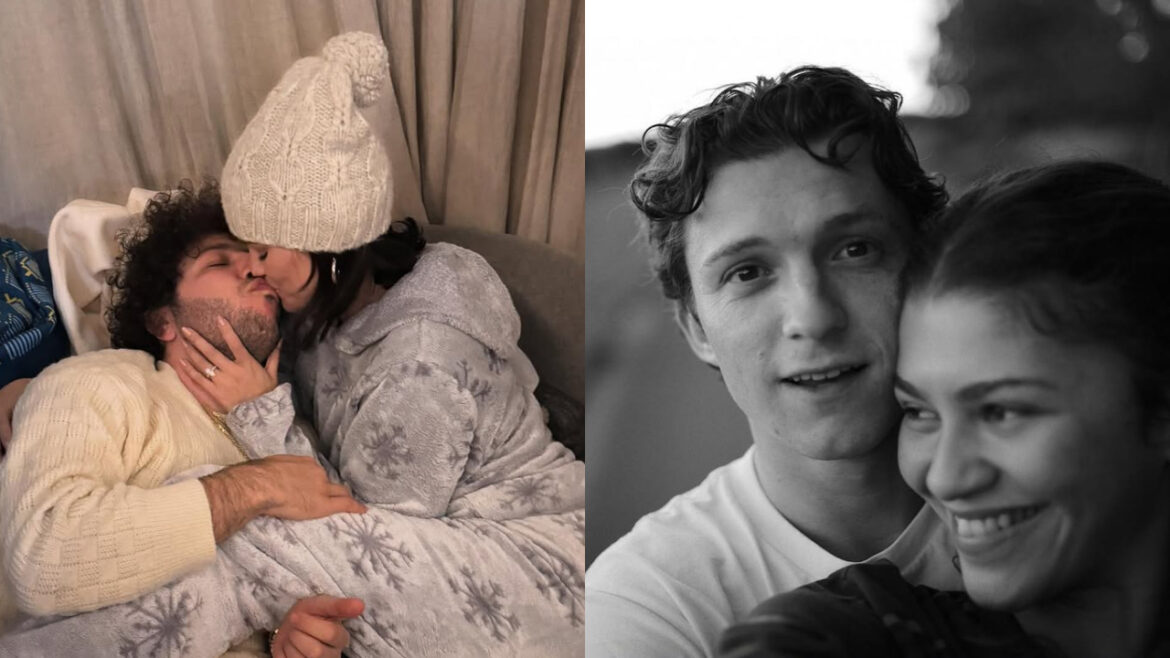 2025 好萊塢 5 對甜蜜情侶。（圖／Instagram ＠zendaya、selenagomez）