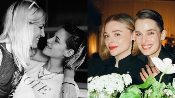 演藝圈 6 對勇敢出櫃認愛女星。（圖／Instagram@spillzdylz、@chloegmoretz ）