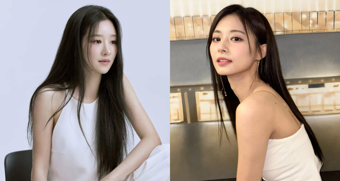 nose 徐睿知、周子瑜的鼻型,都是大家公認的完美鼻型。(圖/thinkaboutzu、yeaji_on_top IG)