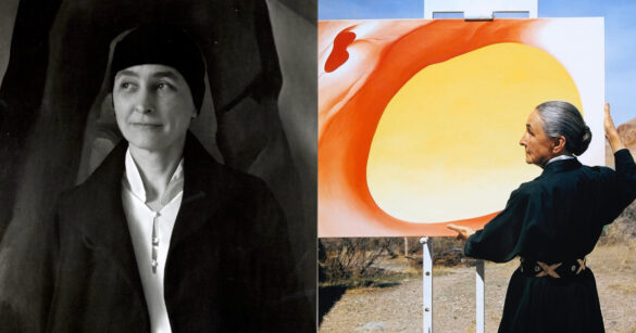 她與藝術｜從花朵到骨骸，她如何啟發草間彌生、改變藝術史？（圖：IG@okeeffemuseum）