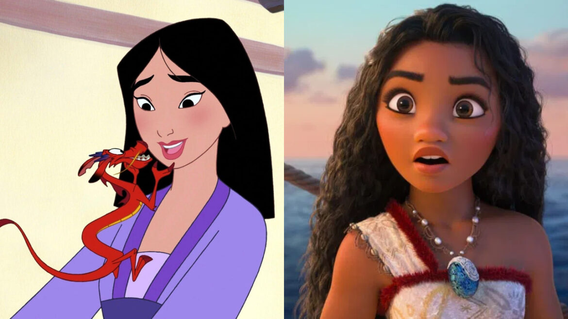 FotoJet 《花木蘭》、《海洋奇緣》劇照。(圖/Disney)
