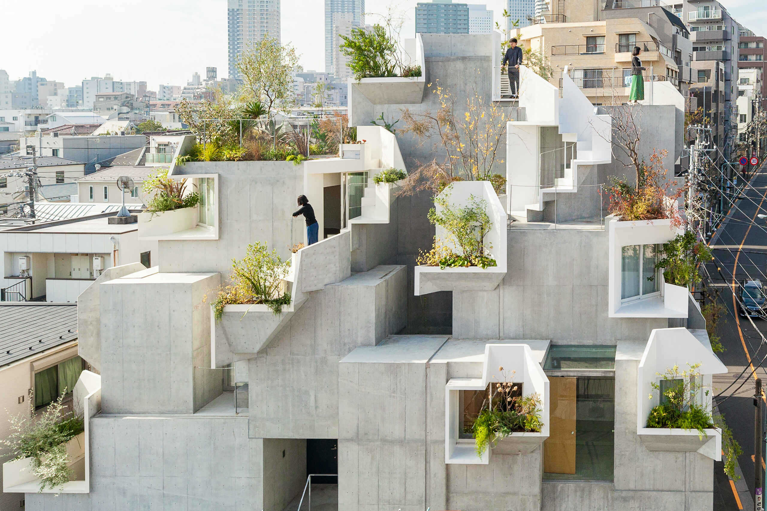 「Tree-ness House」是東京的複合式大樓結合了住宅與藝廊（圖：忠泰美術館，©Vincent HECHT）