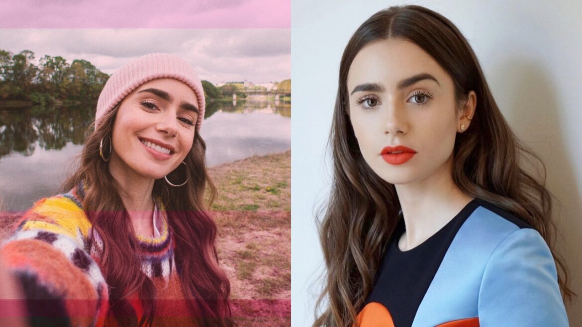 lily lilyjcollins emilyinparis