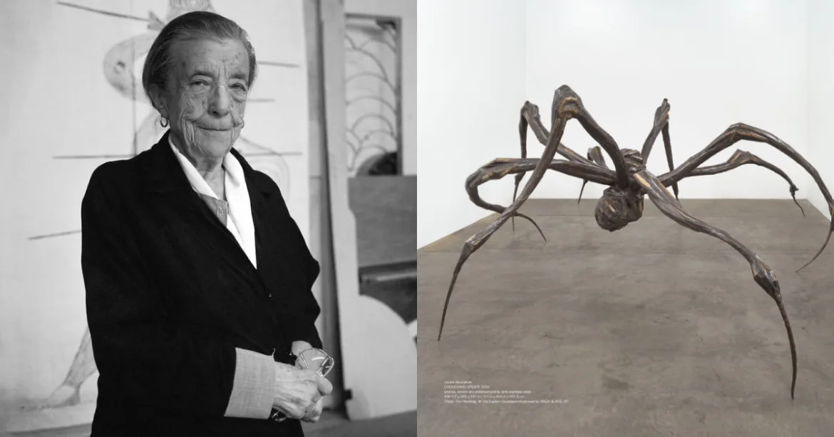 她與藝術｜母親早逝、被父親嘲諷的「蜘蛛之母」路易絲布爾喬亞，用藝術治癒童年不幸（圖：富邦美術館、IG@fubonartmuseum）