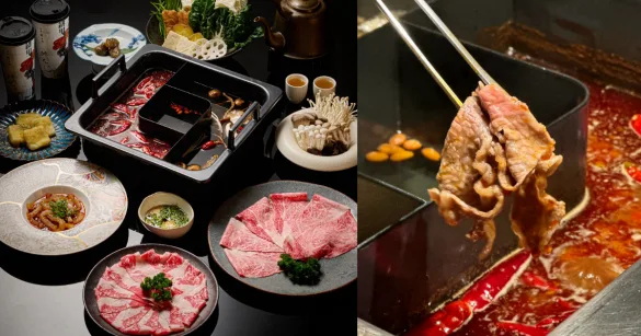 台中「緋花」重慶麻辣火鍋展創意！融入超台麻油雞、強打澎湃感（圖：緋花、Alice.P 拍攝）