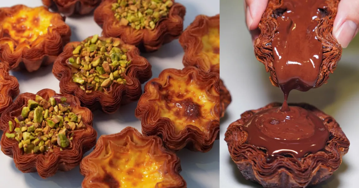 台北必吃 5 家「千層蛋塔」推薦！第一家每狂賣 500 顆，好吃到欲罷不能（圖：FB@午冬甜點）