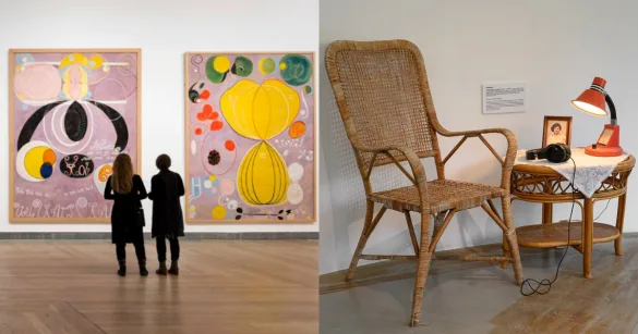 4/2-4/8 一週藝文大事亮點：Hilma af Klint 亞洲首場大型回顧展在東京、《陳美玲》展覽呈現拼貼臺灣母親群像（圖：東京国立近代美術館、IG@ourmuseum_official）