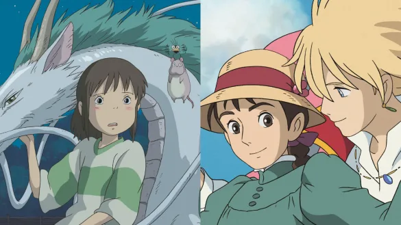 《千與千尋》《霍爾的移動城堡》劇照。（圖／スタジオジブリ）