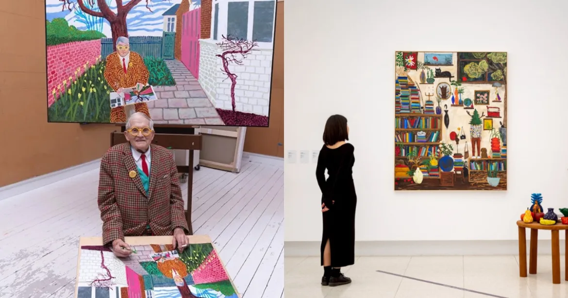 4/9-4/15 一週藝文大事亮點：大衛·霍克尼回顧展在巴黎、《超越理想的風景》進入平子雄一的色彩宇宙（圖：Fondation Louis Vuitton、伊日藝術計劃 YIRI ARTS）