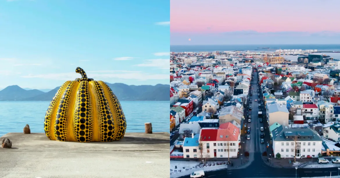 全球7大藝術島嶼推薦！美景、創意，一趟旅行滿足你的藝術魂（圖：日本觀光局 Photo copyright: Yayoi Kusama　Pumpkin 2022 ©YAYOI KUSAMA Photo: Tadasu Yamamoto／ Canva）