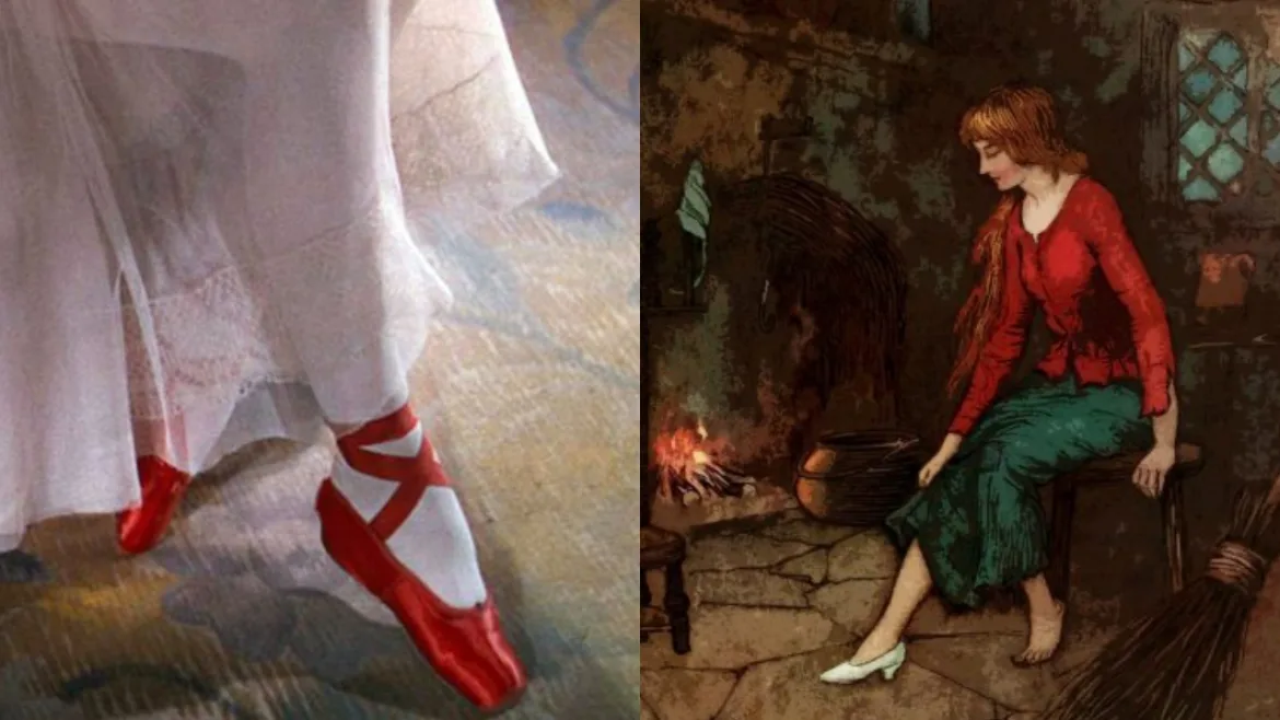 在童話故事裡，鞋子經常是一段命運轉變的起點。（圖／Weibo）