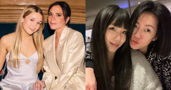 她們不只是母女，更是彼此最閃耀的光！盤點歐美港台 5 對高顏值明星母女檔（圖：IG@harperbeckhamdaily2、IG@elephantdee）