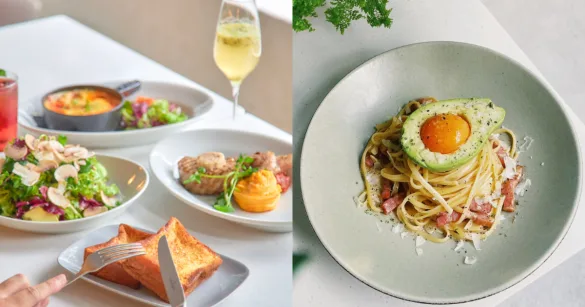 早午餐控請收下！台北 10 間高人氣療癒系 Brunch，週末出門就為它（圖：MERCER BRUNCH、IG@leaves__cafe）