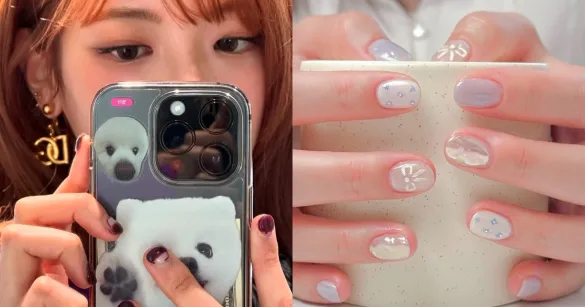 六月新娘月！婚禮美甲選擇困難？5款優雅奢華的款式必收（圖：IG@lia_loves___、@dahlia_.nails_）