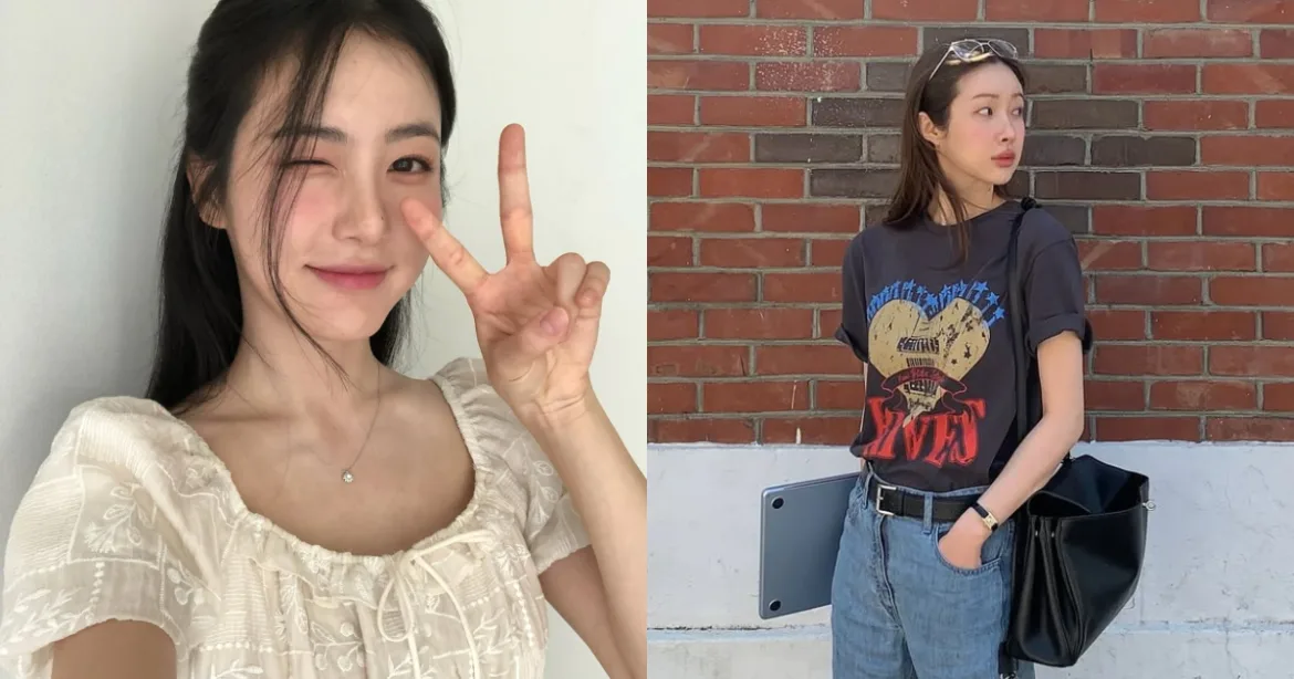 2025 韓國女生夏季怎麼穿？辛睿恩、金世正 4 大女星示範，照著穿美翻天（圖：IG@__shinyeeun、IG@ch_amii）