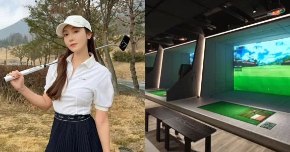 孫藝珍、朴信惠都瘋打高爾夫！全台室內高爾夫體驗，新手女生必試這 4 間（圖：IG@jessica.syj、Tee Time）
