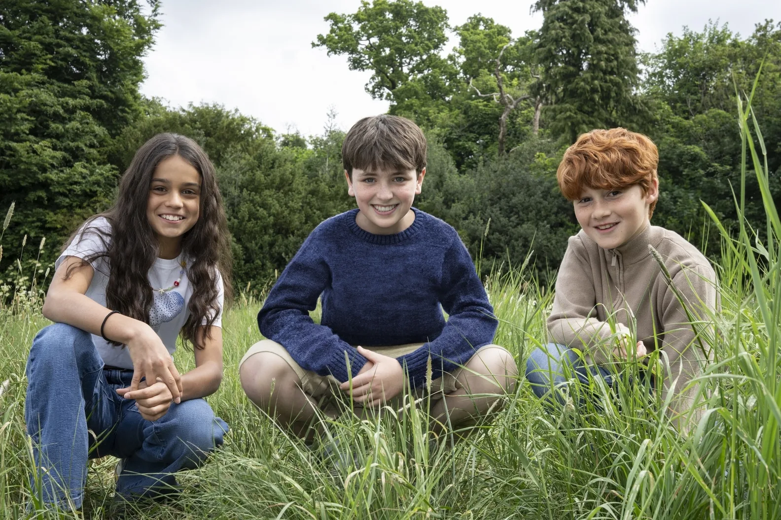 HBO_Harry-Potter-Series_Arabella-Stanton-Dominic-McLaughlin-Alastair-Stout_Credit-Aidan-Monaghan-l-HBO.webp 《哈利波特》影集版選角公開。(圖/Waner Bros)