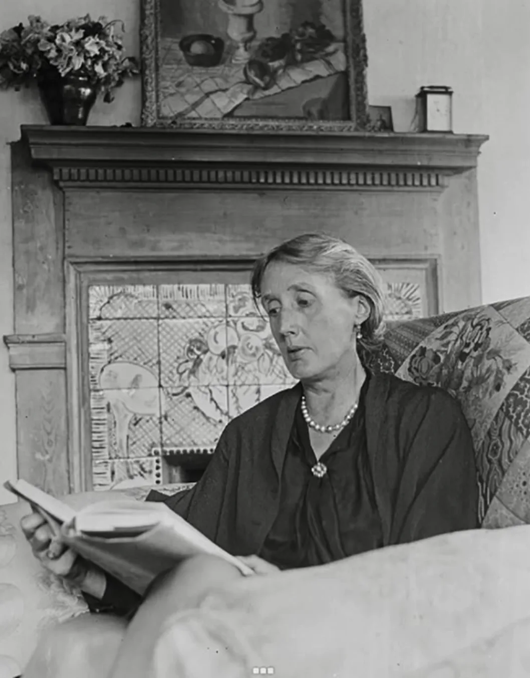 Virginia Woolf5 吳爾芙的著作《自己的房間》,不僅為女性爭取思想與創作的空間,也象徵著每個女性心中渴望自由的天地(圖:Pinterest)