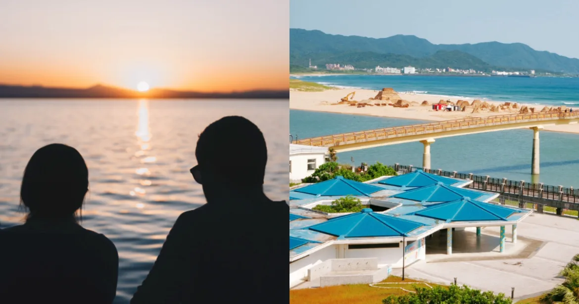 海灘牽手、晚風約會！情侶約會行程提案，兩天一夜替關係加點溫度（圖：canva、iLady 團隊拍攝）