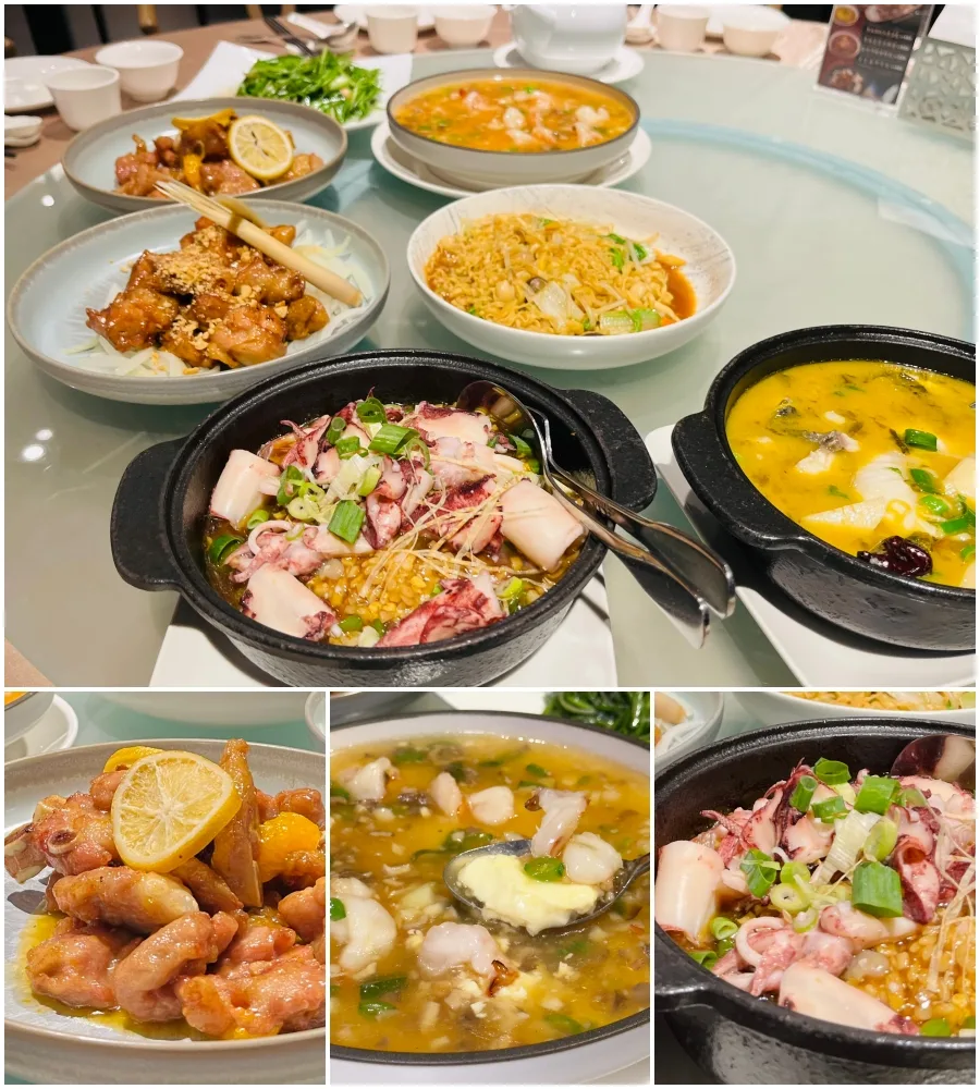 ge 用一桌福隆大飯店的福粵樓好菜,讓口腹也獲得療癒。(圖/iLady 編輯團隊)