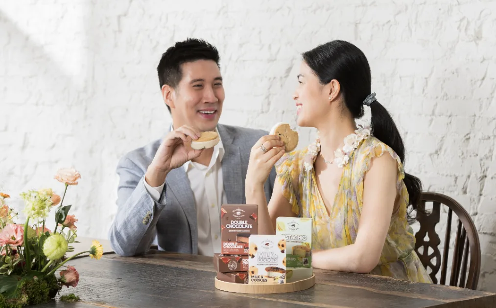 icc2 Natasha Chiam 當初為了先生 Andrew 製作冰品進而創業(圖:The Ice Cream & Cookie Co. 提供)