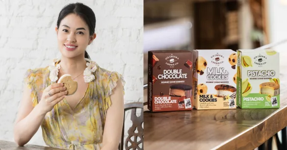 她為老公做冰淇淋，竟打造新加坡最紅甜點！專訪 The Ice Cream & Cookie Co. 創辦人一探 13 年爆紅秘訣（圖：The Ice Cream & Cookie Co. 提供）