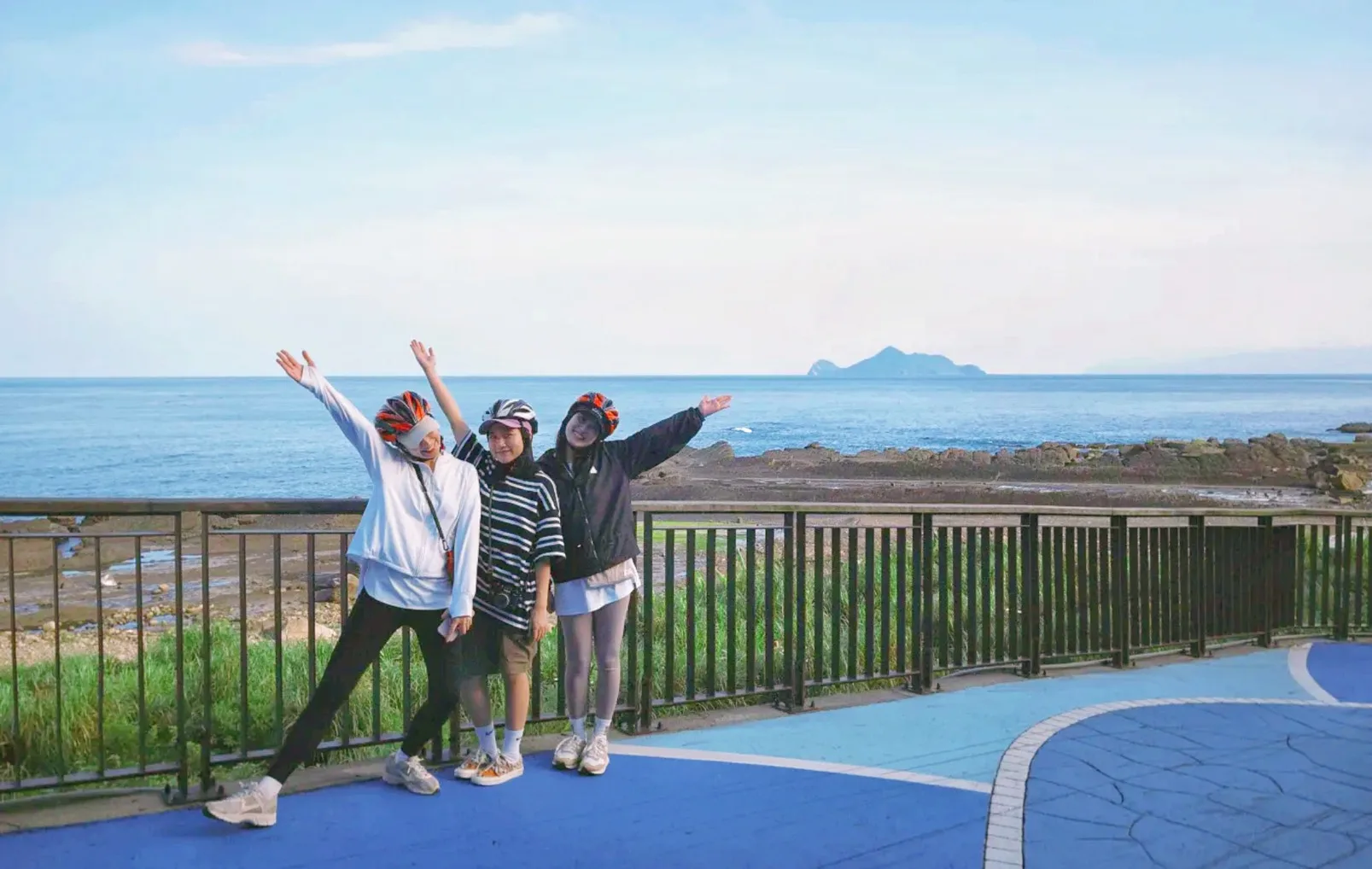 sea11 從隧道南口離開時,遠處正是宜蘭龜山島(圖:iLady 團隊拍攝)