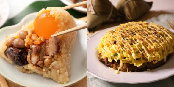 端午粽子怎麼吃不怕胖？營養師教妳 4 招挑粽技巧＋創意吃法（圖：canva、窩廚房）