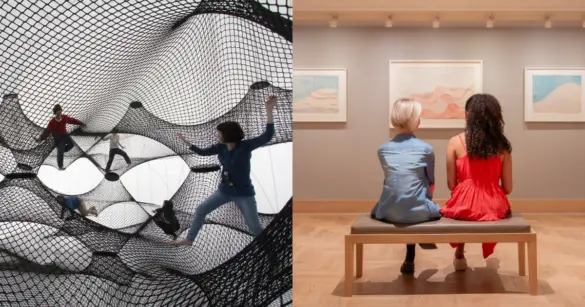 6/25-7/1 一週藝文大事亮點：倫敦《Abstract Erotic》探索女性慾望、台中沉浸式展登場（圖：勤美術館、FB@The Courtauld）