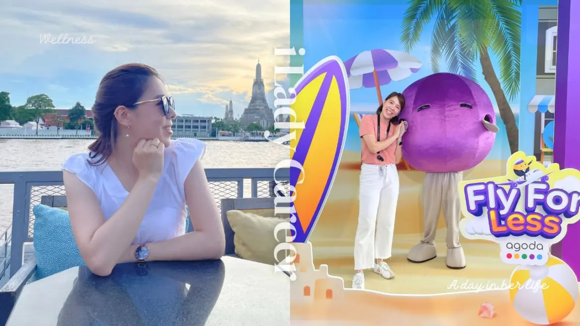 繼加拿大蒙特婁打工度假後，Yvonne 前往曼谷Agoda公司工作。（圖／Yvonne 提供）