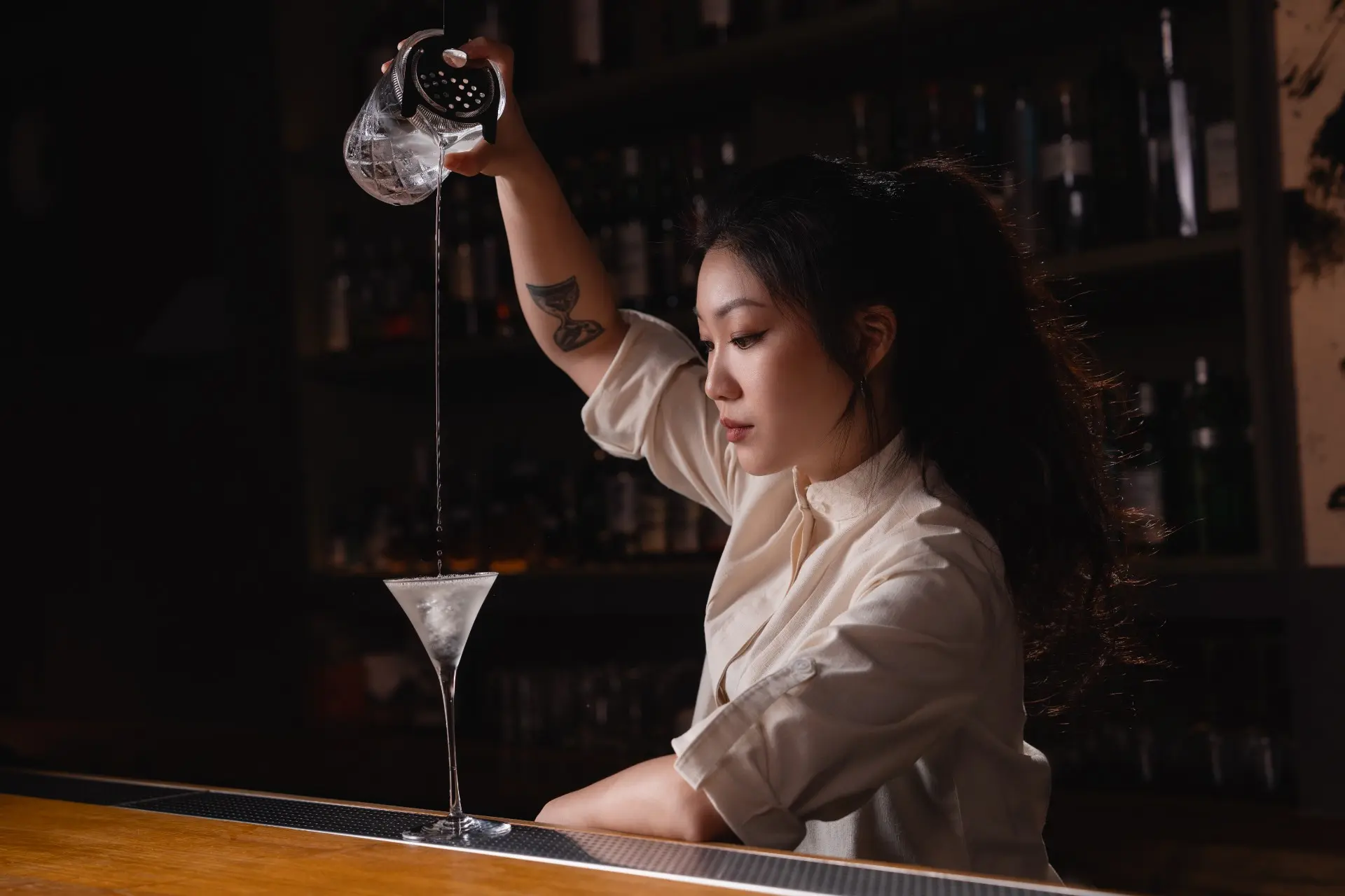 Ariel2 調酒師侯絮銨(Ariel Hou)主理的「Bar Pine 松」,是台北少數從女性視角出發、為女性量身打造的酒吧(圖:Bar Pine 松)